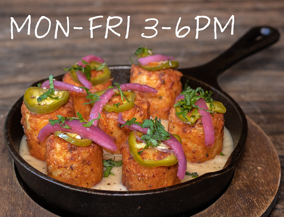 Happy Hour University of Beer Rocklin Menu